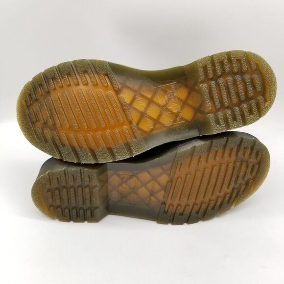 Dr. Martens 460 Women Bex Smooth Leather Lace Up Boots Sz 5 Black Combat Grunge - Picture 5 of 8